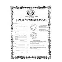 Сертификаты бриллиантов